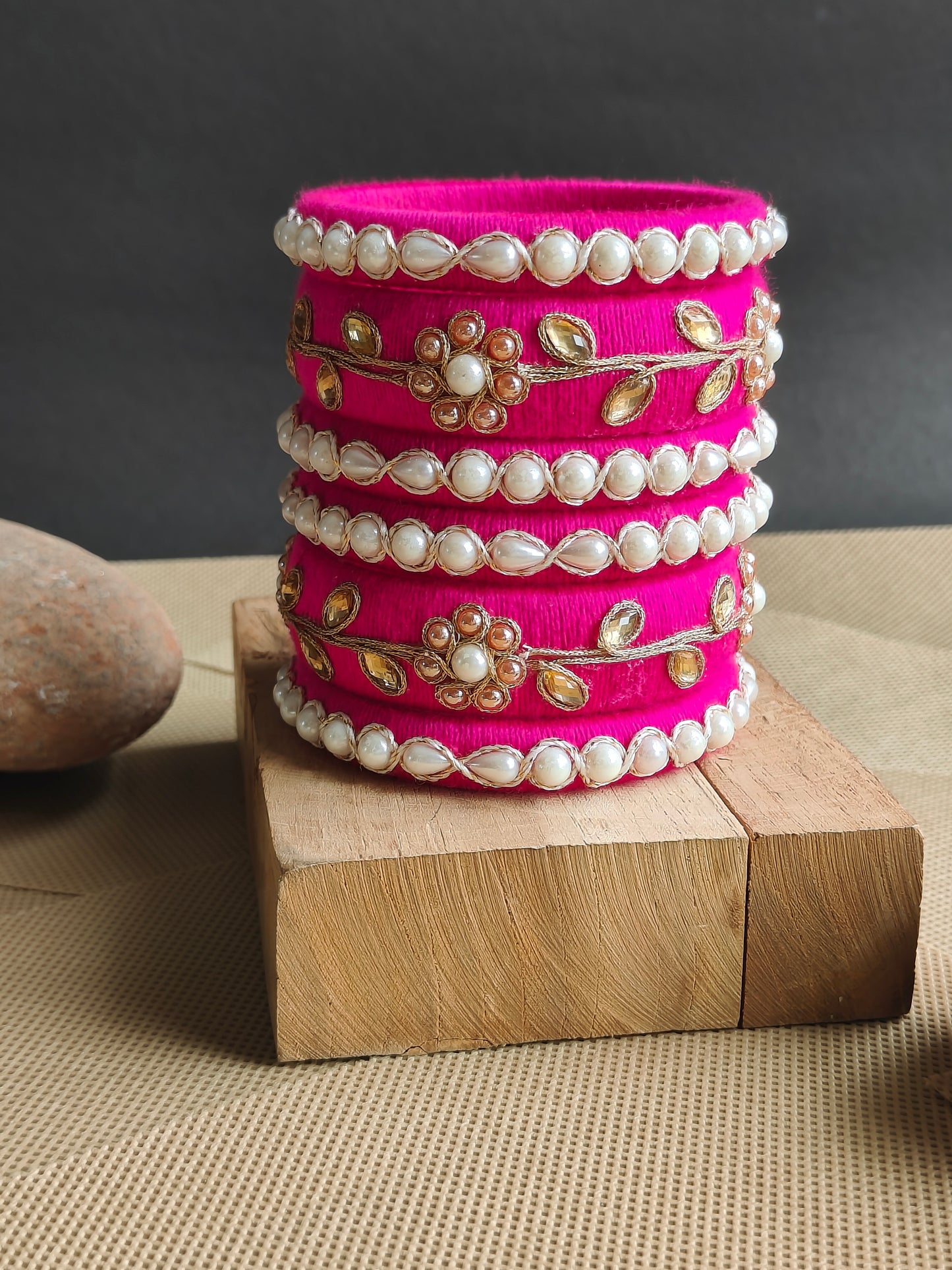 Gulaab Bangle Set