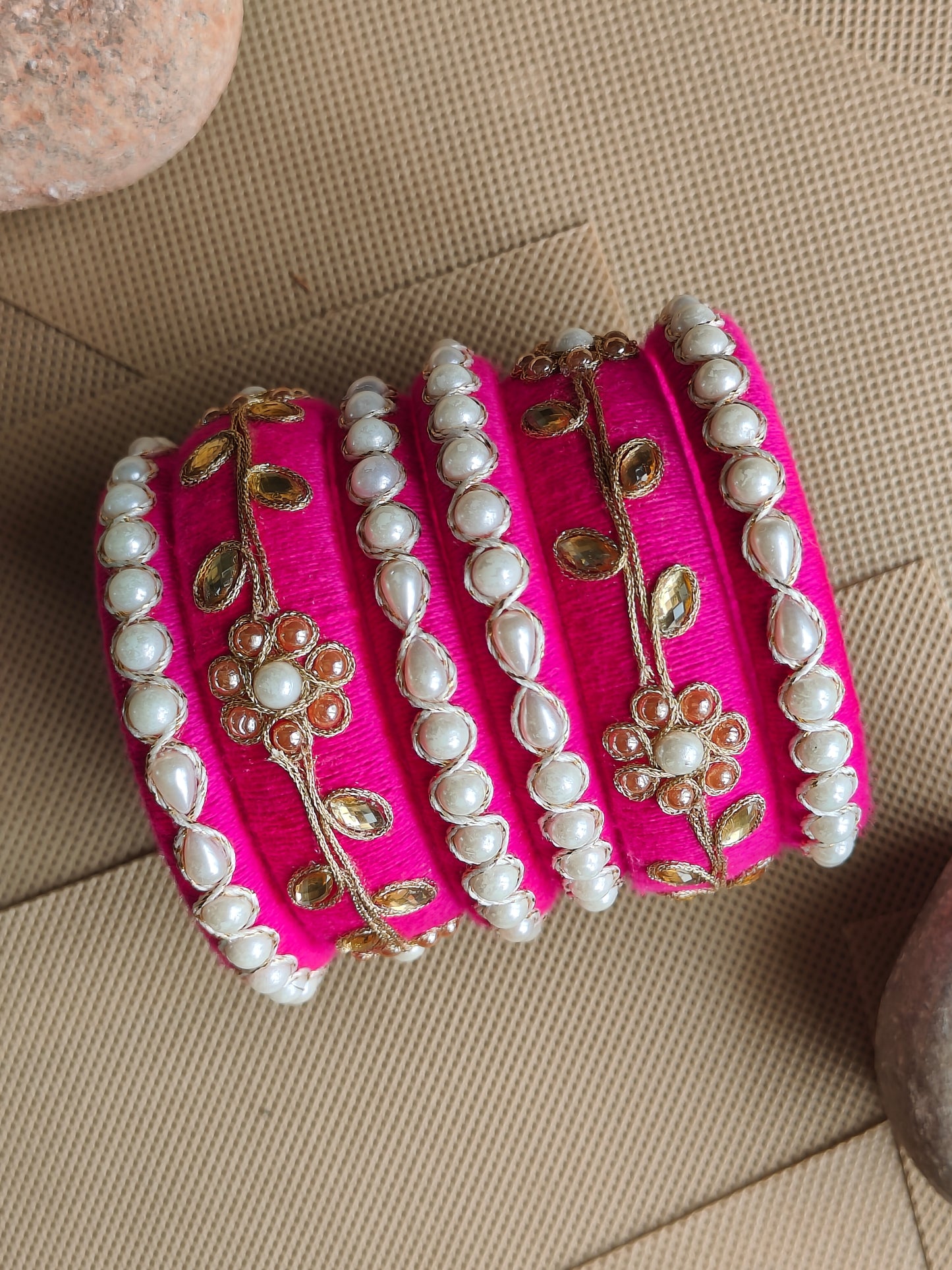 Gulaab Bangle Set