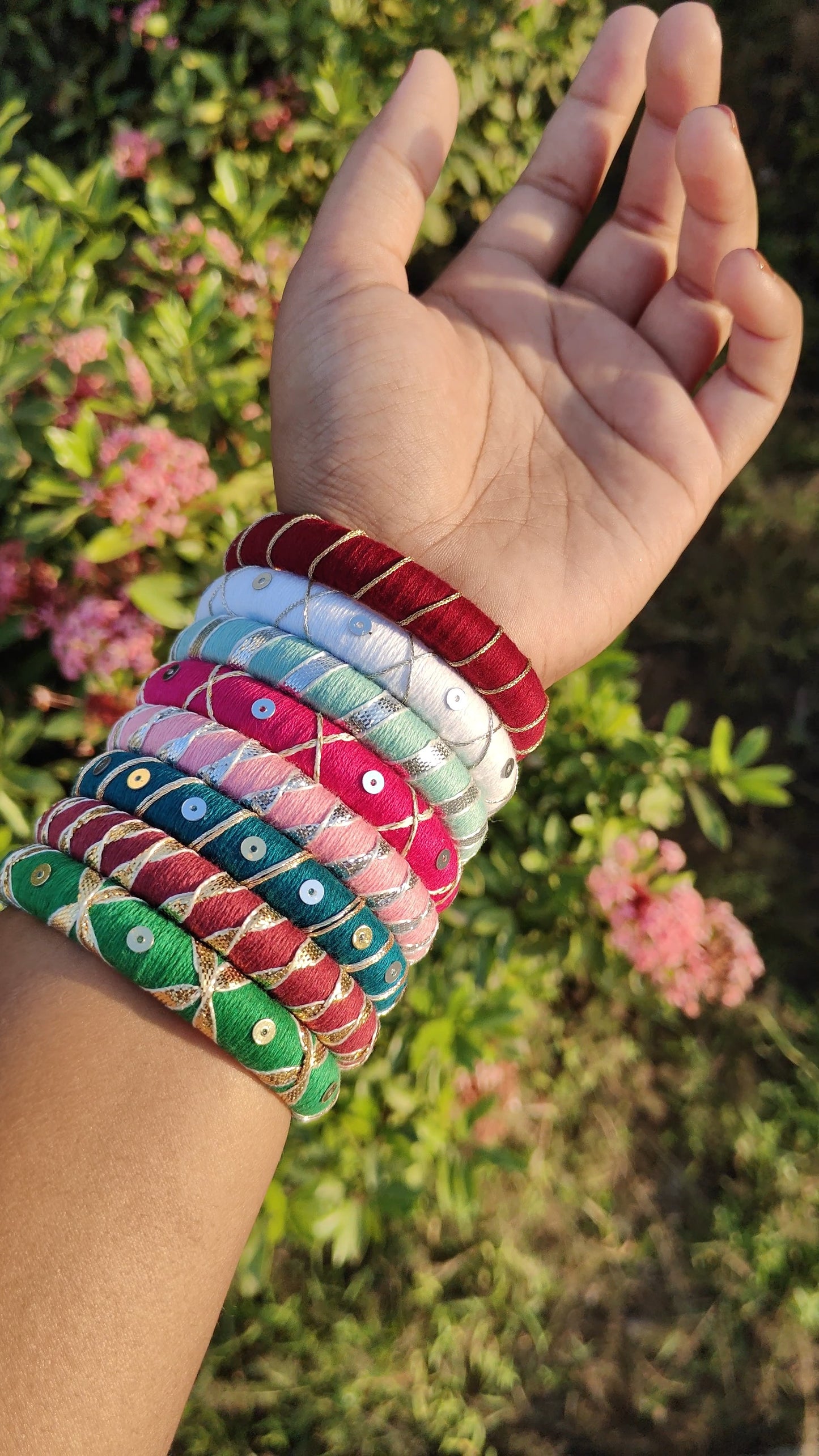 Rainbow Bangle Set