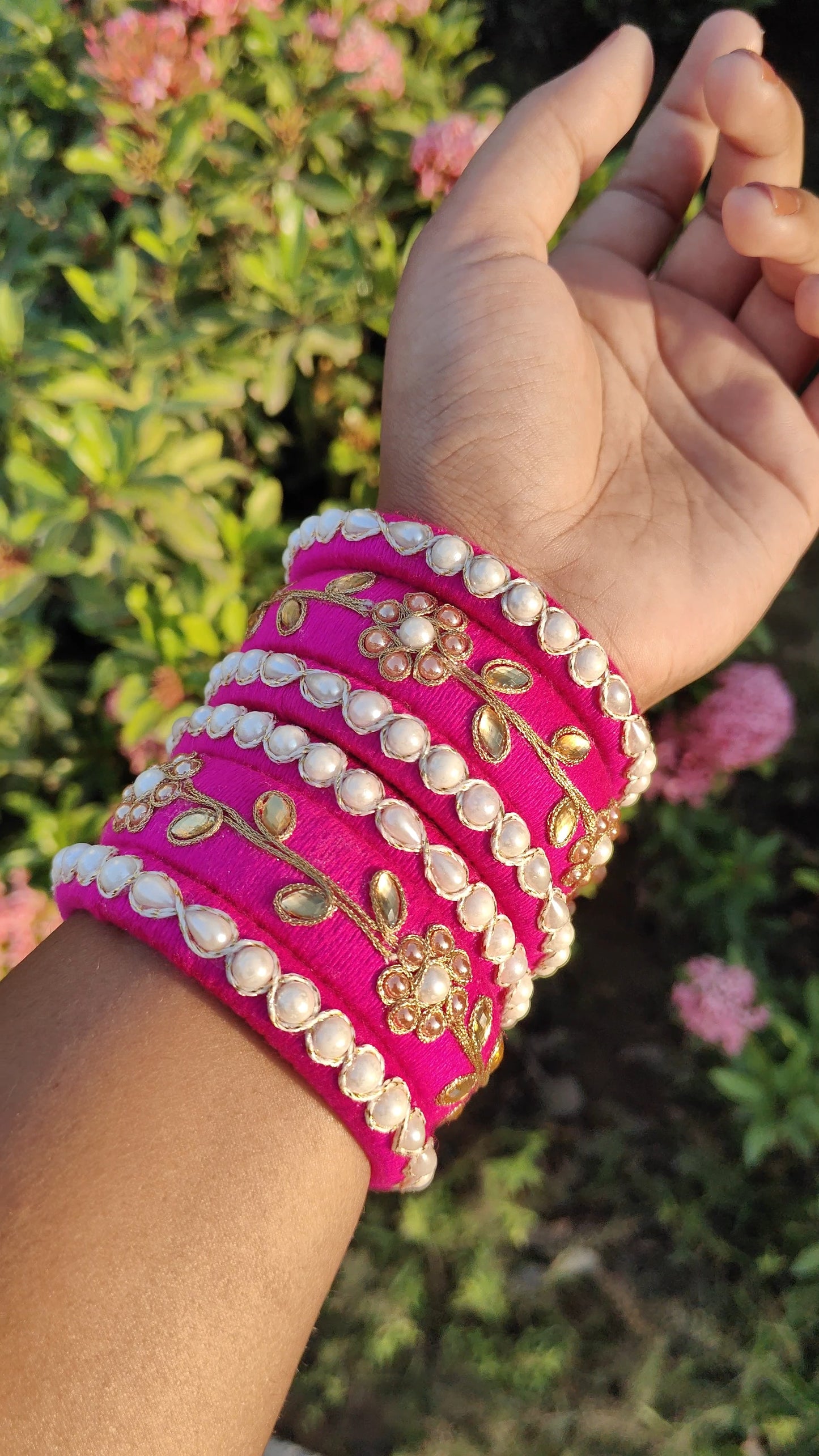 Gulaab Bangle Set